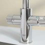 Kitchen Tap Grohe Blue Pure StartCurve Metallo Forma a C