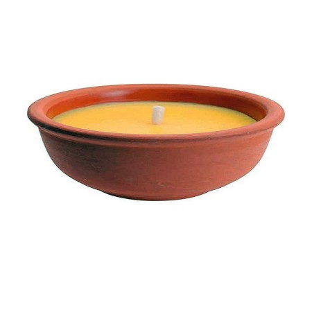 Candela ø 13 x 6,5 cm Citronella