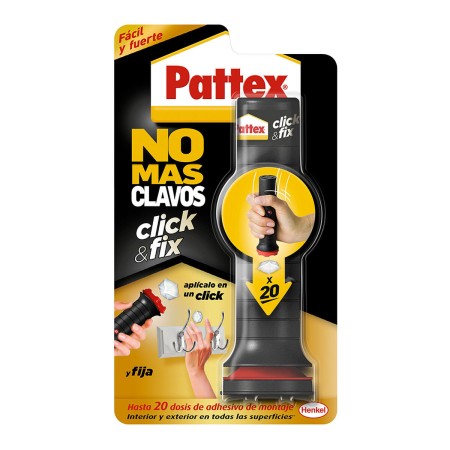 Adesivo Istantaneo Pattex click & fix 30 g Bianco Pasta