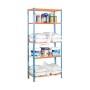 Scaffale Simon Rack Maderclick 5/400 750 kg Metallo 5 Mensole Truciolare (180 x 90 x 40 cm)