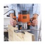 Trapano a corona/Fresatrice Black & Decker 1200eka-qs