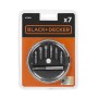 Set di punte Black & Decker a7090-xj 7 Pezzi Alba Plana pH