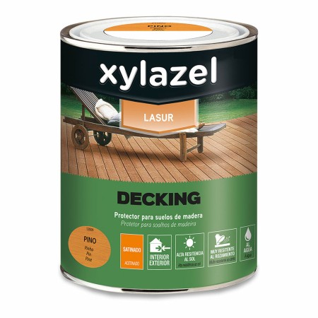 Lasur Xylazel Decking Protettore di superficie 750 ml Pino Raso