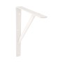 Supporto da Parete AMIG 9-5774 Mensole Acciaio Bianco (30 x 22,5 cm)