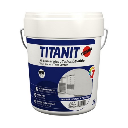 Pittura Titanlux Biolux a62000815 Bianco 15 L