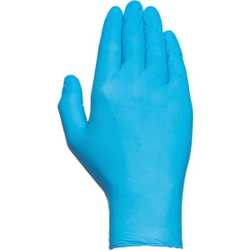 Guanti Monouso JUBA Scatola Senza talco Azzurro Nitrile (100 Unità)