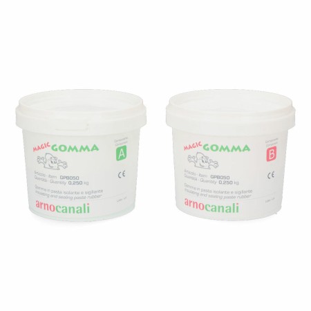 Kit di isolanti e sigillanti bicomponenti ArnoCanal Magic Gomma 2 x 250 g