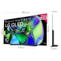 Smart TV LG OLED83C34LA 4K Ultra HD HDR OLED