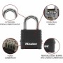 Lucchetto a combinazione Master Lock M178EURD Acciaio Zinco Nero