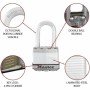 Lucchetto con chiave Master Lock Acciaio 50 mm