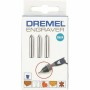 Set di punte per fresa multiuso Dremel 9924 (3 Unità)