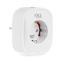 Presa Intelligente KSIX Smart Energy Slim WIFI 250V Bianco